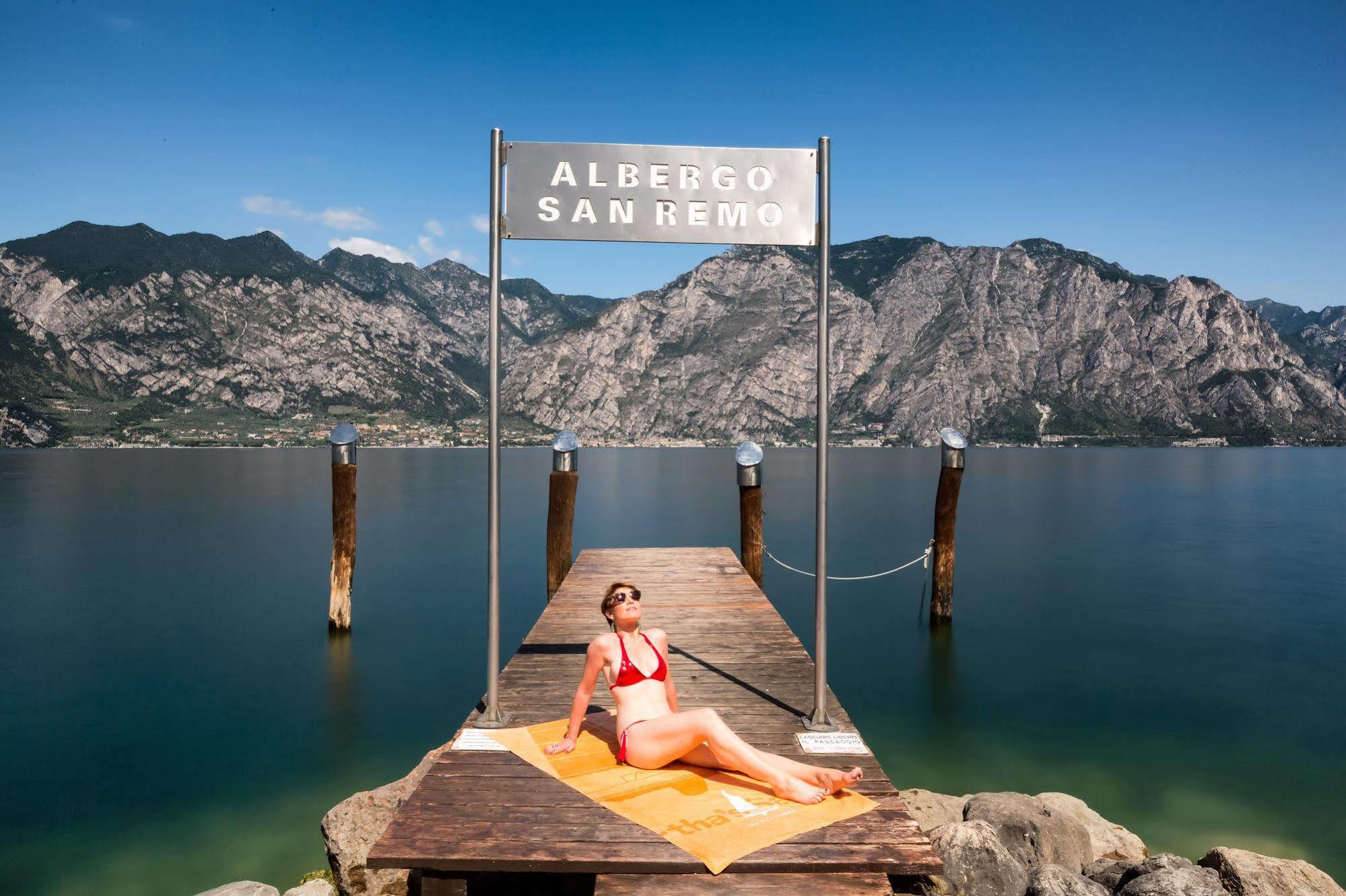 Albergo San Remo Malcesine Buitenkant foto